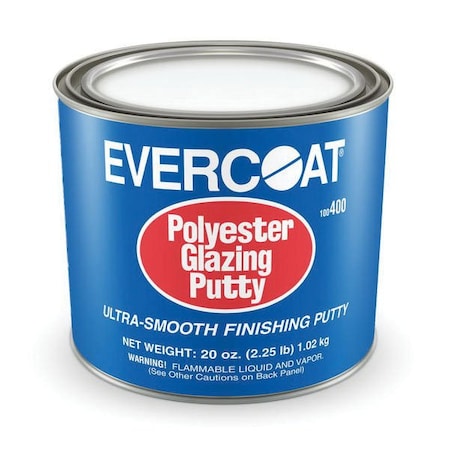 Evercoat Polyester Glazing Putty . 2.25 lb Quart 100400